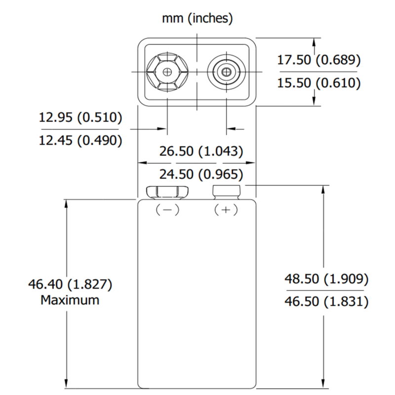 باتری کتابی شارژی 9 ولت